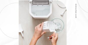 how to clean a counter top ice maker